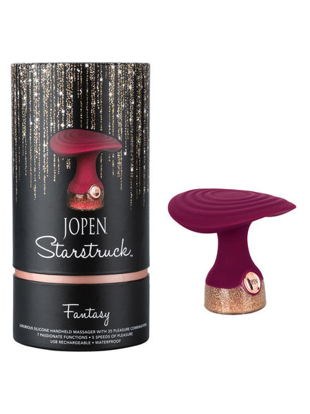 Starstruck Fantasy Uniquely Ribbed Handheld Massager w/ 35 Functions of Vibration - Club X